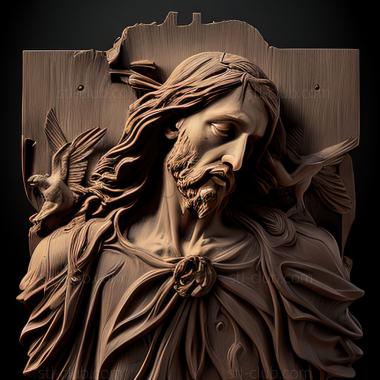 3D model st jesus (STL)